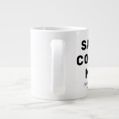 Funny Quote Gag Gift Personalized Coffee Mok (Achterkant)