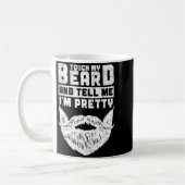 Funny Quote Gift For Bearded Men And Beard Lovers Koffiemok (Links)