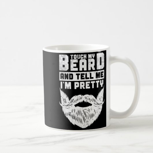 Funny Quote Gift For Bearded Men And Beard Lovers Koffiemok (Rechts)