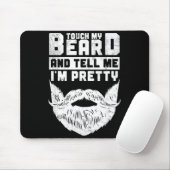 Funny Quote Gift For Bearded Men And Beard Lovers  Muismat (Met muis)