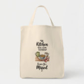 Funny Quote Grocery Tote Bag (Voorkant)
