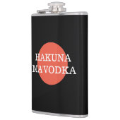 Funny Quote Hakuna Ma'Vodka Drink Parody Heupfles (Links)