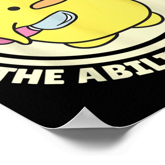 Funny Quote I Have Stability The Ability To Stab S Poster (Hoek)