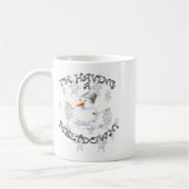 Funny Quote I'm Having A Meltdown Design Snowman  Koffiemok (Links)