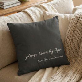 Funny Quote Introvert Humor Custom Black White Kussen