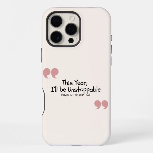 Funny Quote iPhone Hoesje (Achterkant)