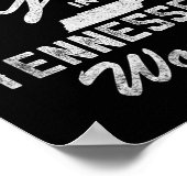 Funny Quote Just A New Jersey Girl In A Tennessee  Poster (Hoek)