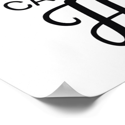 Funny Quote Kitchen Poster (Hoek)