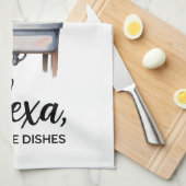 Funny Quote Kitchen Towel Theedoek (Quarter Fold)