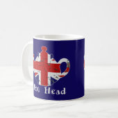 Funny Quote Koffie Thee Mokken Pot Head Brits (Voorkant links)