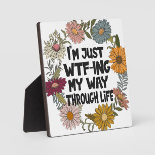 Funny Quote Leven Gezegden Mam Papa Ouderschap Fotoplaat