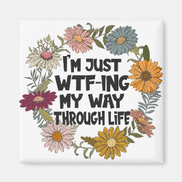 Funny Quote Leven Gezegden Mam Papa Ouderschap Magneet