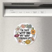 Funny Quote Leven Gezegden Mam Papa Ouderschap Magneet (Insitu (Vaatwasser))