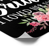 Funny Quote Mother Of The Bride I Loved Her First  Poster (Hoek)