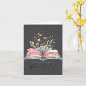 Funny Quote New Chapter Begins Retired 2025 Floral Kaart (Gele Bloem)