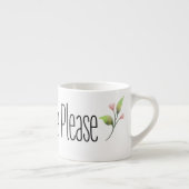 Funny Quote No Drama Please Decor For Home Espresso Kop (Rechts)