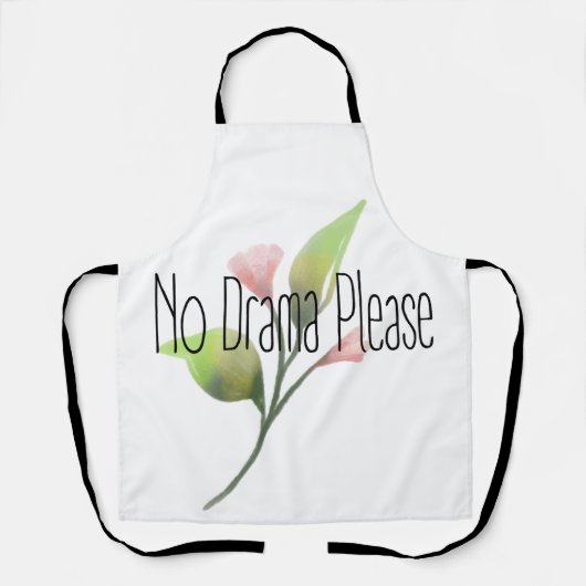 Funny Quote No Drama Please Decor For Home Schort (Voorkant)