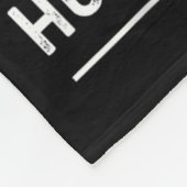 Funny Quote Nope Not Today Satan Never Graphic Fleece Deken (Hoek)