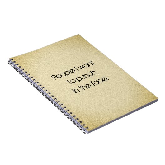 Funny Quote Note Keeping Notitieboek (Rechterzijde)