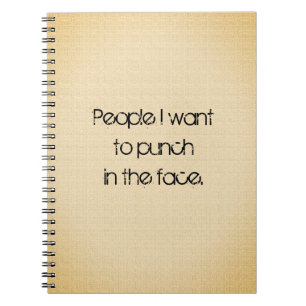 Funny Quote Note Keeping Notitieboek