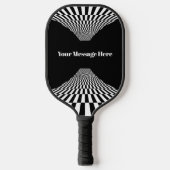 Funny Quote Personalized Checker Pickleball Paddle (Voorkant)