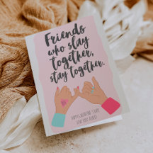 Funny quote pinkie galentine 3 foto's collage