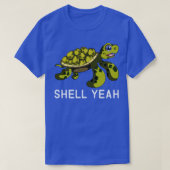 Funny Quote Pun Shell Ja Turtles T-shirt (Design voorkant)