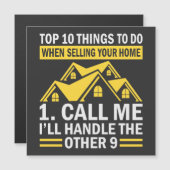 Funny Quote Real Estate Agent (Voorkant / Achterkant)