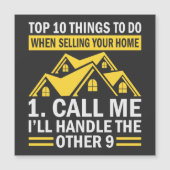 Funny Quote Real Estate Agent (Voorkant)