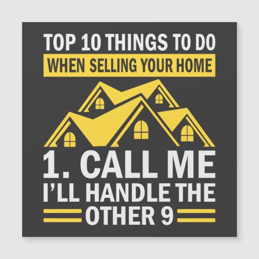 Funny Quote Real Estate Agent (Voorkant)