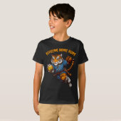 Funny Quote Roaring Home Run Ball Retro Tiger Love T-shirt (Voorkant volledig)