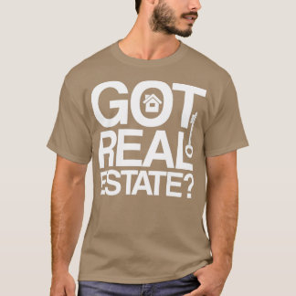 Funny Quote Salesperson Broker Real Estate T-shirt