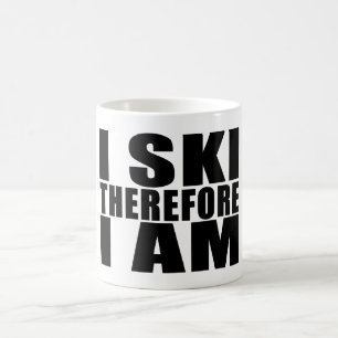 Funny Quote Skiers : Ik ben dus Ski Koffiemok