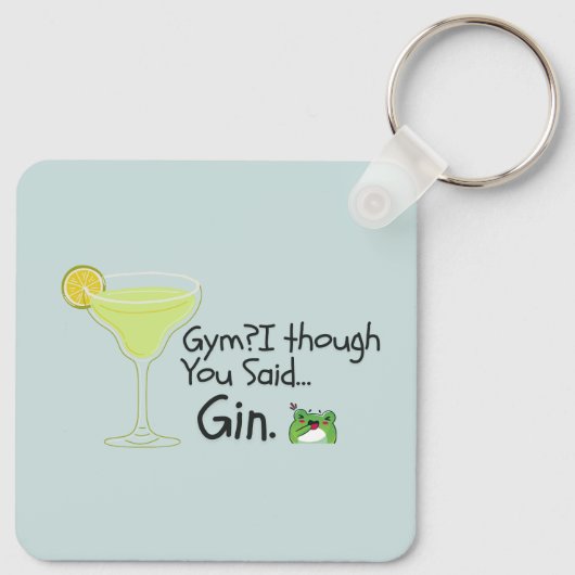 Funny Quote Sleutelhanger (Achterkant)