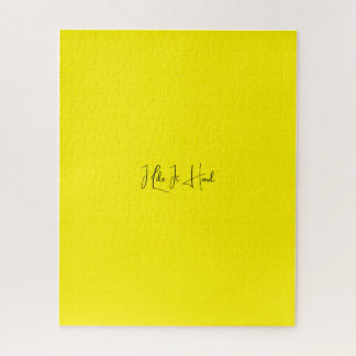 Funny Quote Solid Background Puzzle Legpuzzel