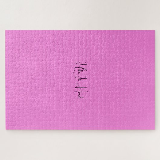 Funny Quote Solid Background Puzzle Legpuzzel (Horizontaal)