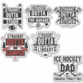 funny quote sports Printable Sticker (Voorkant)