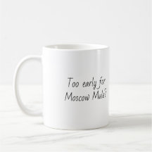 Funny Quote Trendy Gift Coffee Mok Moskou Mule