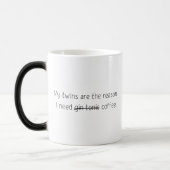 Funny Quote Trendy Gift Coffee Mok Twins Gin Tonic (Links)
