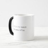 Funny Quote Trendy Gift Coffee Mok Twins wodka (Voorkant links)