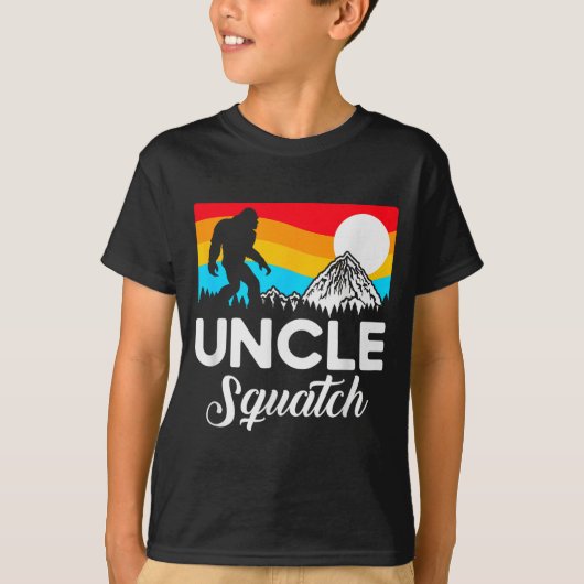 Funny Quote Uncle Bigfoot Squatch  T-shirt (Voorkant)