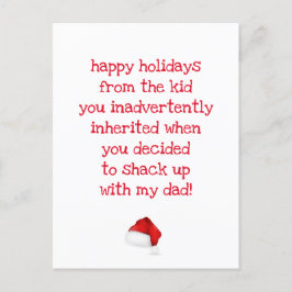 Funny Quote voor Bonus Mam Kerstmis Briefkaart