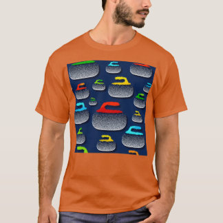 Funny quote voor het krullen van het omvergooienpa t-shirt
