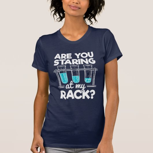 Funny Quote voor Nerdy Science and Chemistry Geeks T-shirt (Voorkant)