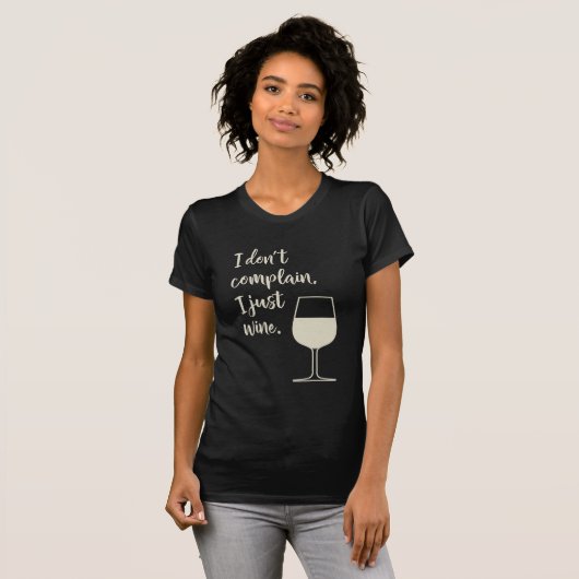 Funny Quote voor Wine Lover Moms T-shirt (Voorkant volledig)
