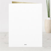 Funny Quotes 7 Words for a Long Marriage Kaart (Achterkant)