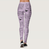 Funny Quotes - Aanpassen - Yoga Leggings (Achterkant)