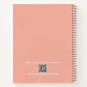 Funny quotes Classy & Sassy To The End Custom Notitieboek (Achterkant)