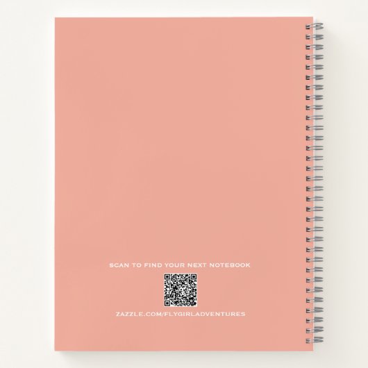 Funny quotes Classy & Sassy To The End Custom Notitieboek (Achterkant)