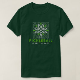 Funny Quotes Club Pickleball is mijn therapiepatro T-shirt